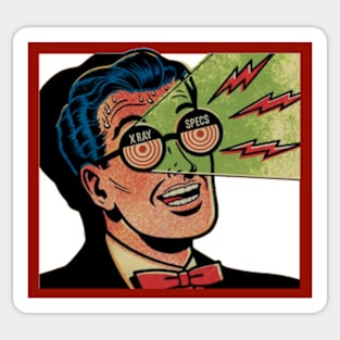 X-Ray Specs Sticker